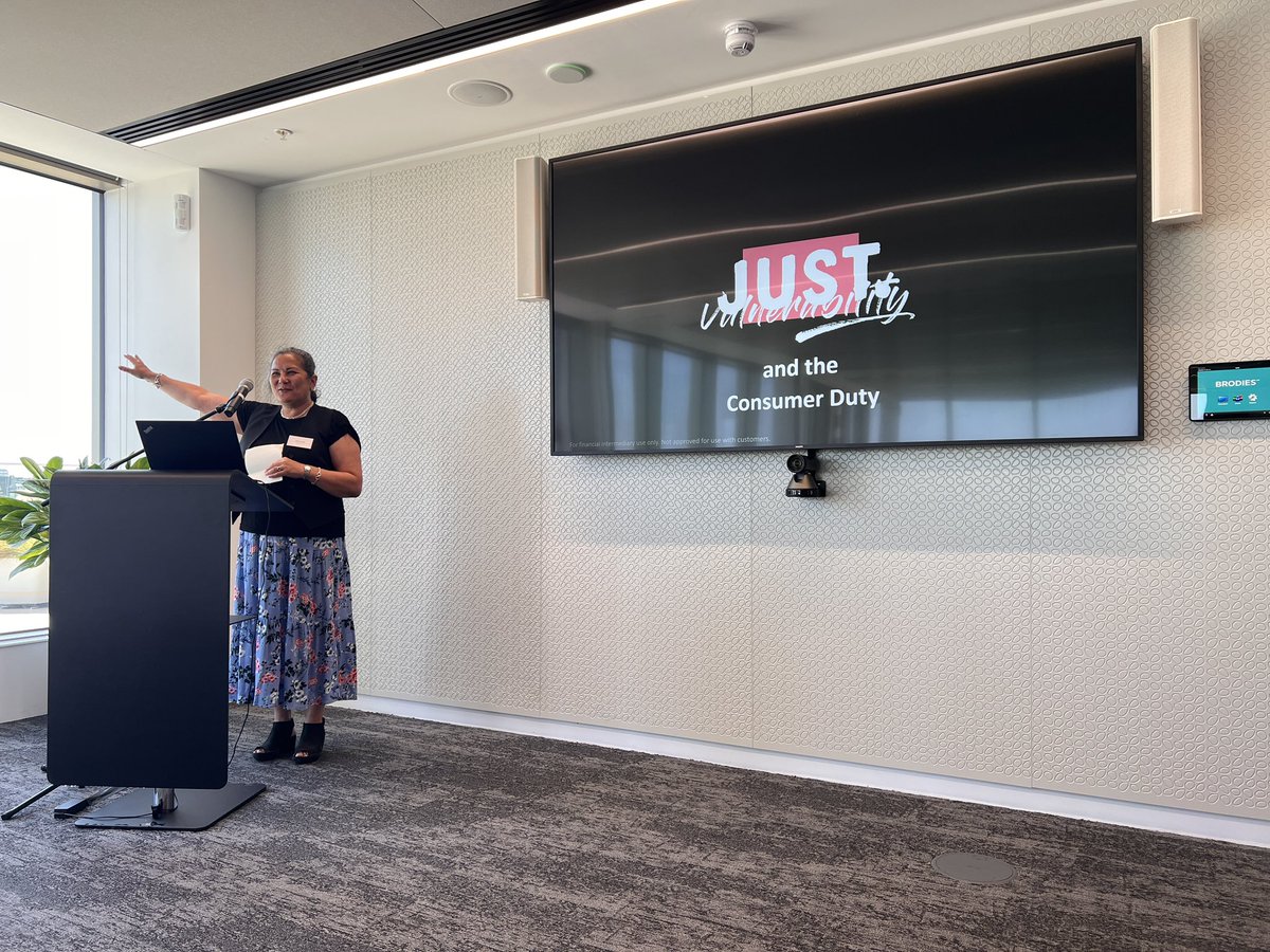 Consumer Duty (@consumerduty) on Twitter photo Looking forward to <a href="/Just_Adviser/">Just Adviser</a> presentation on #consumerduty at the <a href="/CII_Edinburgh/">CIIEdinburgh</a> vulnerability event at <a href="/BrodiesLLP/">Brodies LLP</a> in #Edinburgh
<a href="/pfsconf/">Personal Finance Society</a> <a href="/CIIGroup/">Chartered Insurance Institute</a> Looking forward to <a href="/Just_Adviser/">Just Adviser</a> presentation on #consumerduty at the <a href="/CII_Edinburgh/">CIIEdinburgh</a> vulnerability event at <a href="/BrodiesLLP/">Brodies LLP</a> in #Edinburgh
<a href="/pfsconf/">Personal Finance Society</a> <a href="/CIIGroup/">Chartered Insurance Institute</a>