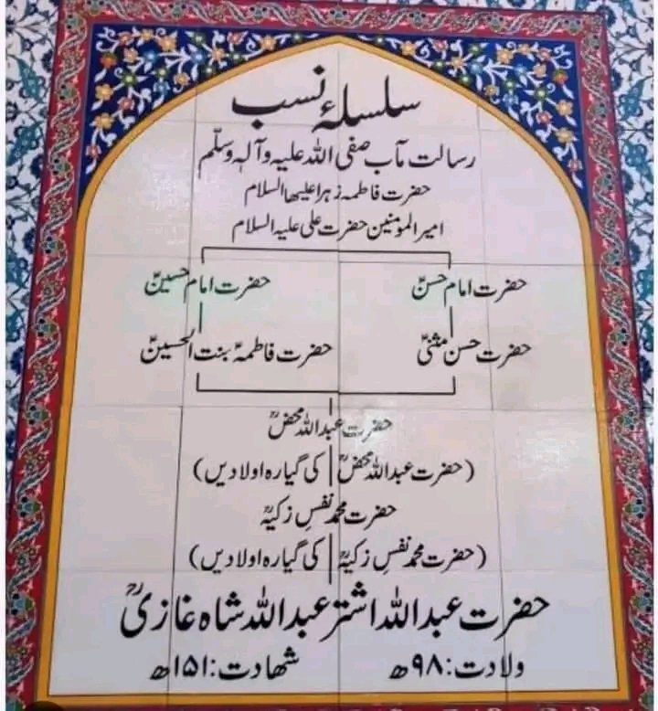 It's just a request to everyone out there on social Media that PLEASE stop making fun of Auwliya Allah!
So Firstly know that for which personality you are talking about!

Hazrat AbduAllah Shah Ghazi is the  Great Grandson of Hazrat ALI ؑ.

#biporjoycyclonenews