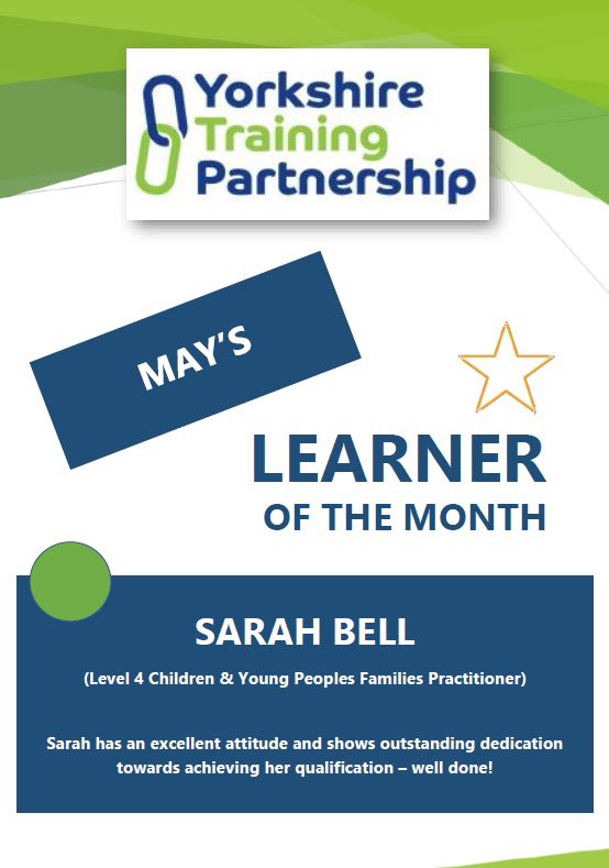 YorkshireTrain3's tweet image. Well done to apprentice Sarah Bell for achieving May’s #learningofthemonth #behaviourandattitude  #apprenticerecognition