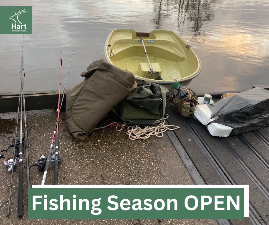 🎣 Fishing Season at Fleet Pond is now OPEN 🎣 

Permits are available to buy on our website, scroll down and open the drop down box at the foot of the page here: hart.gov.uk/fleet-pond

<a href="/FleetPondSoc/">Fleet Pond</a>