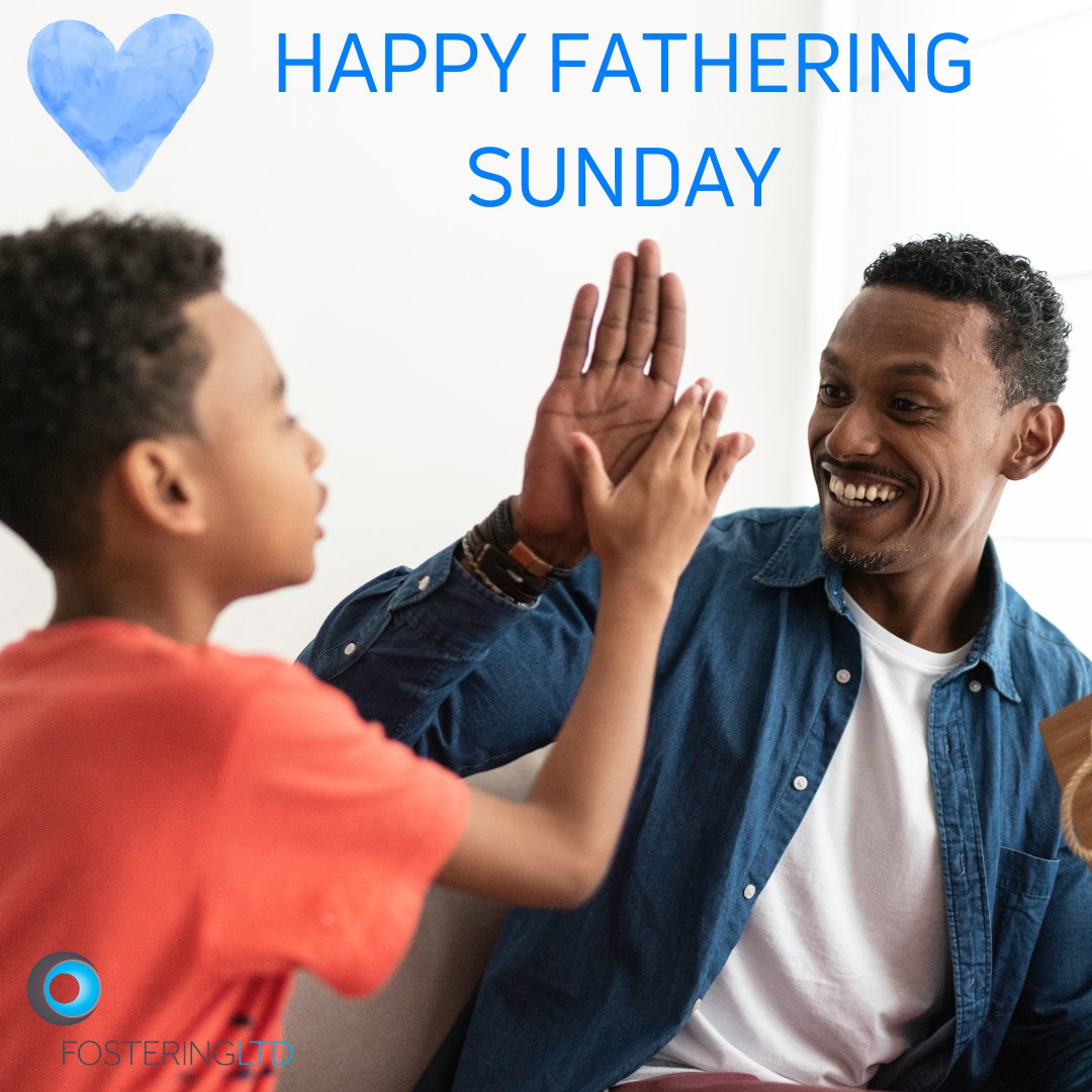 We understand the importance of a positive male role model in a child, young person's life and we would like to wish you all a Happy Fathering Sunday. Today is a chance to recognise and celebrate you all.