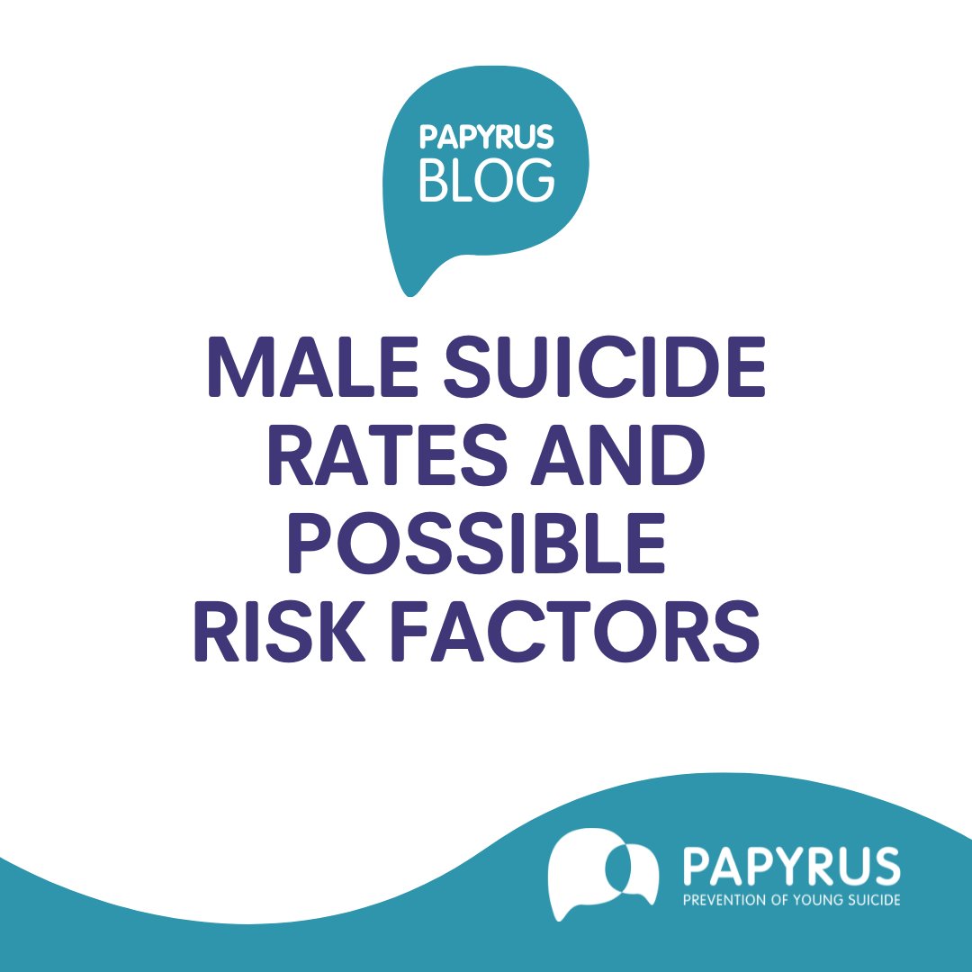 In the UK, around three-quarters of deaths from suicides each year are men.

In our latest blog, PAPYRUS supporters @OakwoodSols explore the various reasons contributing to male suicide rates.

Read here:  papyrus-uk.org/male-suicide-a…  💜
#MensHealthWeek