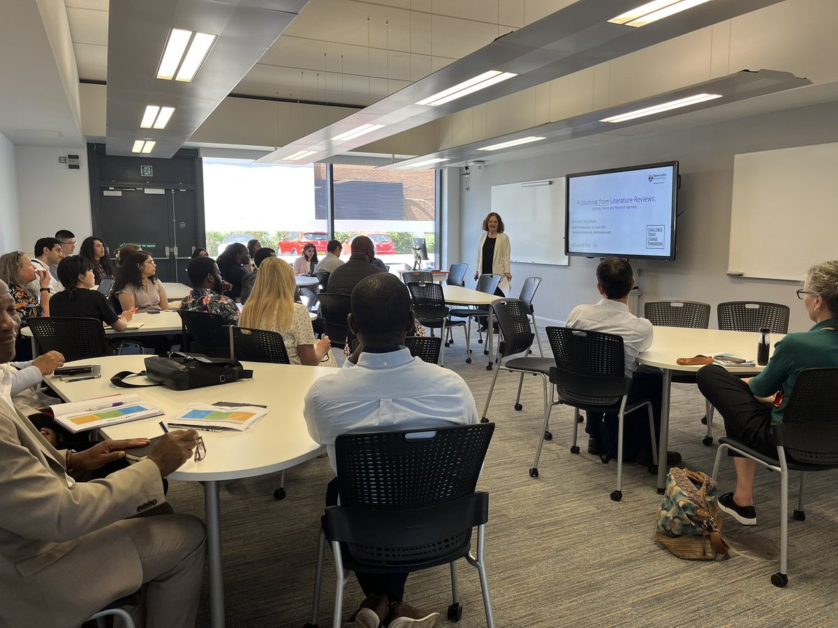 Our second workshop of the day is presented by Dr Cristina Neesham and focuses on “Publishing Literature Reviews: Building Theory and Research Agendas”.