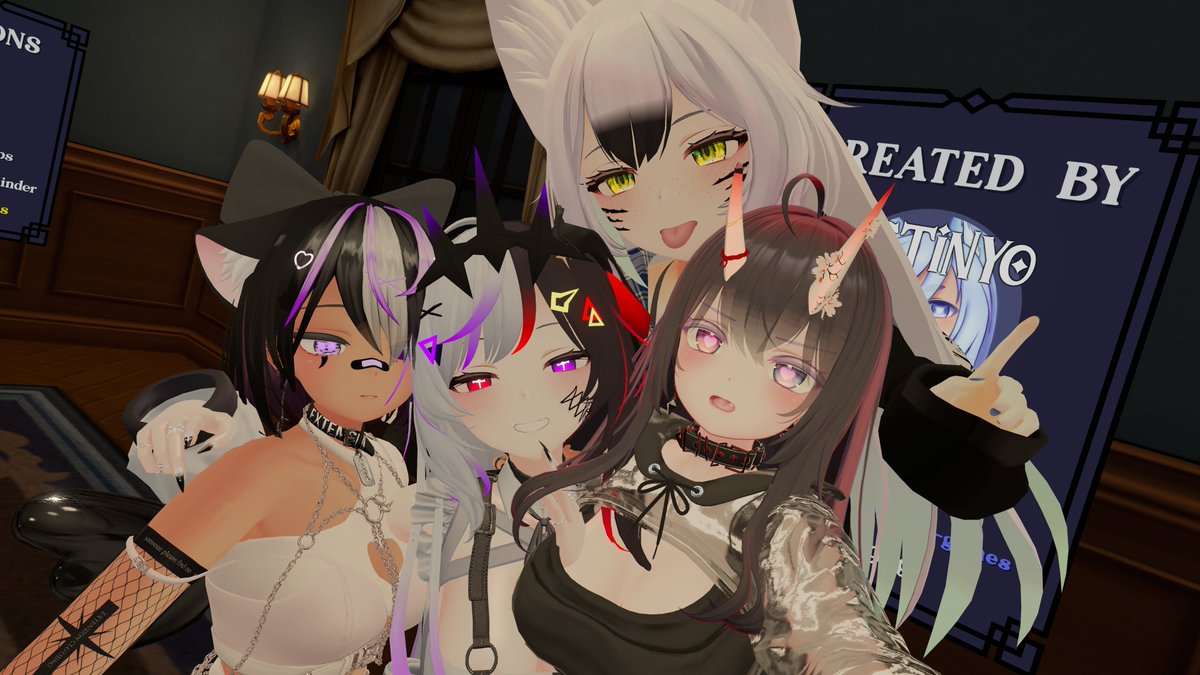 STCommunity3's tweet image. Oioi~ Tonight Friday fuckfest is a lil different
For tonight the first two hours will be in a public instance with our two hosts Velan and Abyssal! For a chance to make new drunken friends
There will be plently of card games, drinking games and drinking songs of course
So cheers~