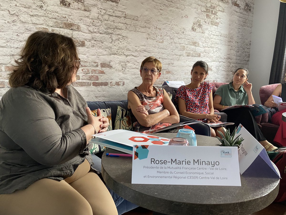 Cet après-midi la <a href="/Mut_MFCVL/">MF Centre-Val de Loire</a> reçoit <a href="/DeseyneC/">deseyne chantal</a>, Sénatrice d’Eure-et-Loir pour échanger sur la santé au travail. <a href="/mutualite_fr/">Mutualité Française</a> #placedelasante