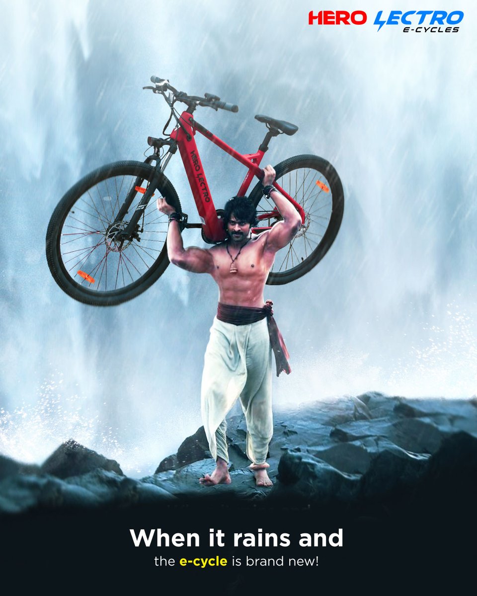 HeroLectro's tweet photo. Aaj se humare naye Maharaj hai- Amrendra LectroBali!!
#HeroLectro #Hero #CityCommute #CityExploration #eCycles #ebikes #Cycling #ElectricVehicles #FutureOfCommute #RideTheCharge #RideWithPride #WantItFlauntIt https://t.co/WVAVwS9NUB