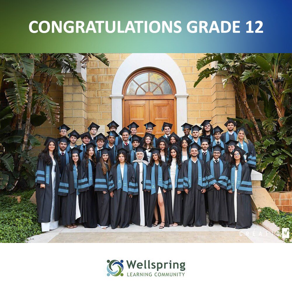 Congratulations Grade 12! 🎓

#WellspringLearningCommunity  #InternationalBaccalaureate #IBSchools #LearningandDevelopment #LearningExperience  #IBProgram #Grade12  #Grade12Students #DP #IBDP #Grade12Graduation #SchoolGraduation #DiplomaProgram #InternationalBaccalaureateProgram