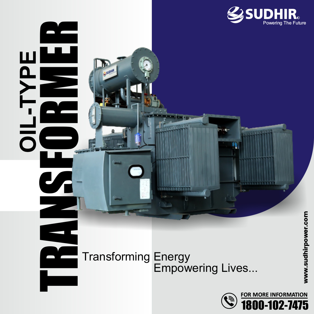 Transforming Power,Ensuring Progress! Experience reliability and efficiency with Sudhir Power Transformers. Trust the experts for power requirements.
𝐄𝐦𝐚𝐢𝐥 : info@sudhirpower.com
𝐓𝐨𝐥𝐥 𝐅𝐫𝐞𝐞 : 1800 102 7475  

#SudhirPowerTransformers #PowerSolutions #TransformingPower