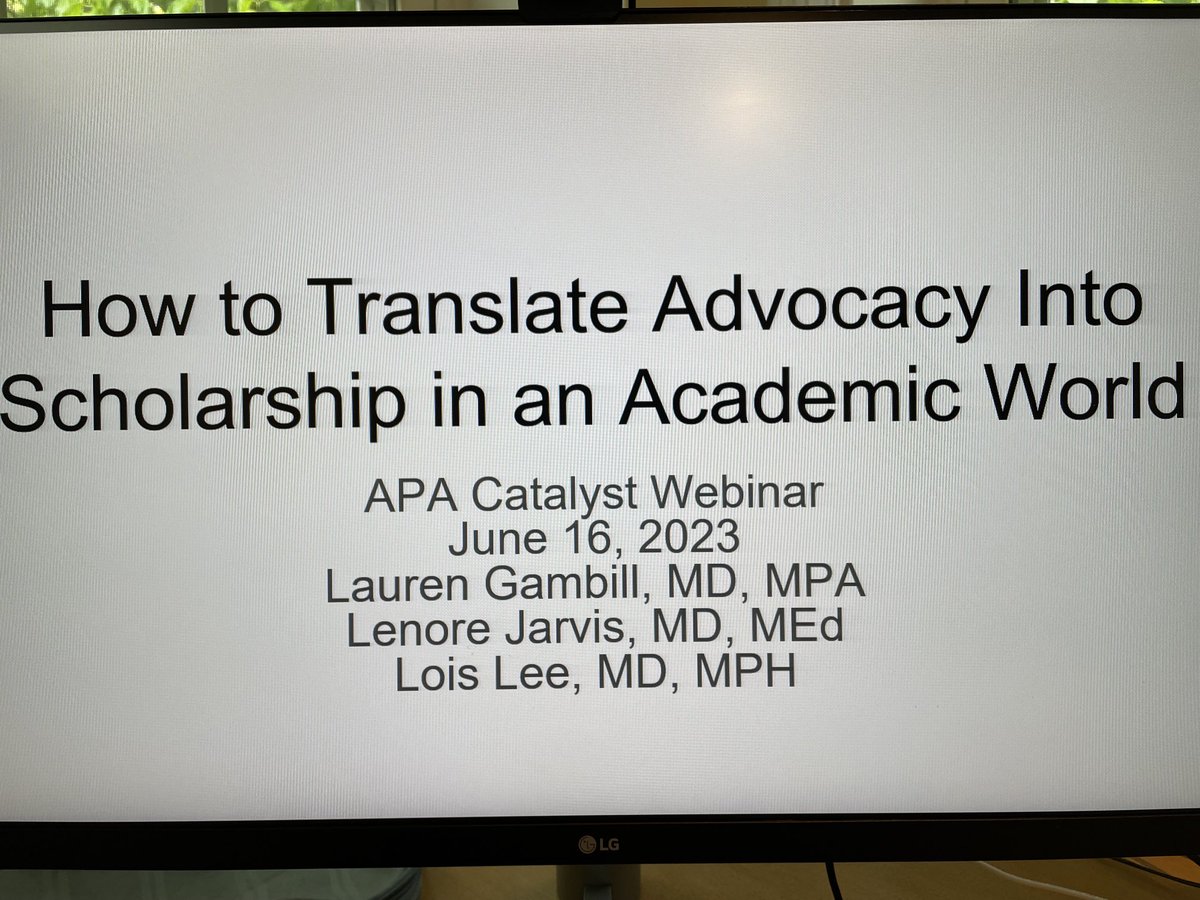 Interested in engaging in child health advocacy? Join ⁦Drs. Lenore Jarvis, ⁦@renkate⁩, and me for this ⁦@AcademicPeds⁩ webinar today, 2p ET ⁦@DocMcStewson⁩ ⁦@DeannaMarie208⁩ ⁦@karensheehanmd⁩ ⁦⁩ ⁦@NICUBatman⁩ ⁦⁦@DrBarrySolomon⁩