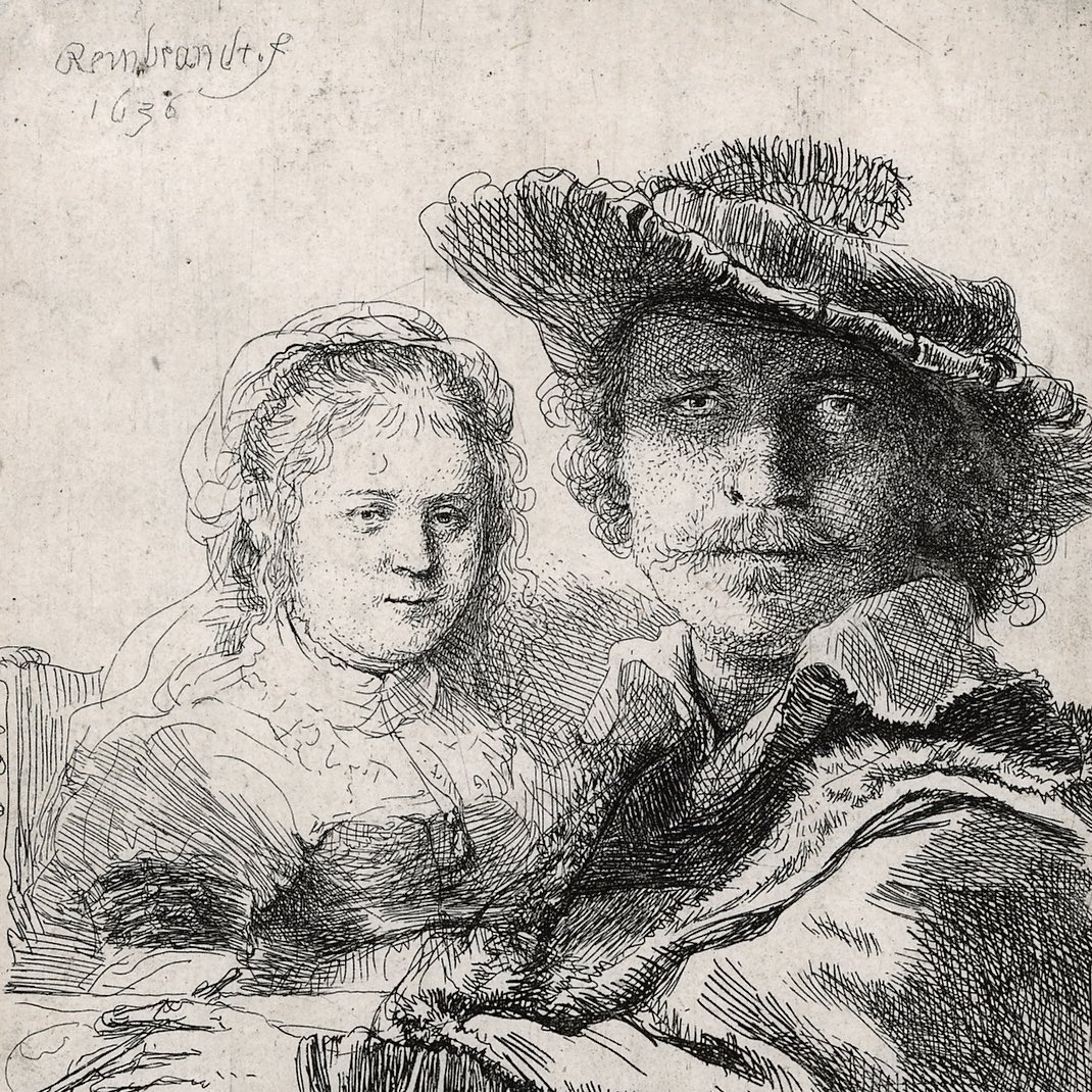 In the summer exhibition Rembrandt &amp; Love you’ll look at love through Rembrandt’s eyes. Rembrandt &amp; Love will show more than 50 etchings from the collection of The Rembrandt House Museum. You can’t help but fall in love. July 1 - October 15, 2023.