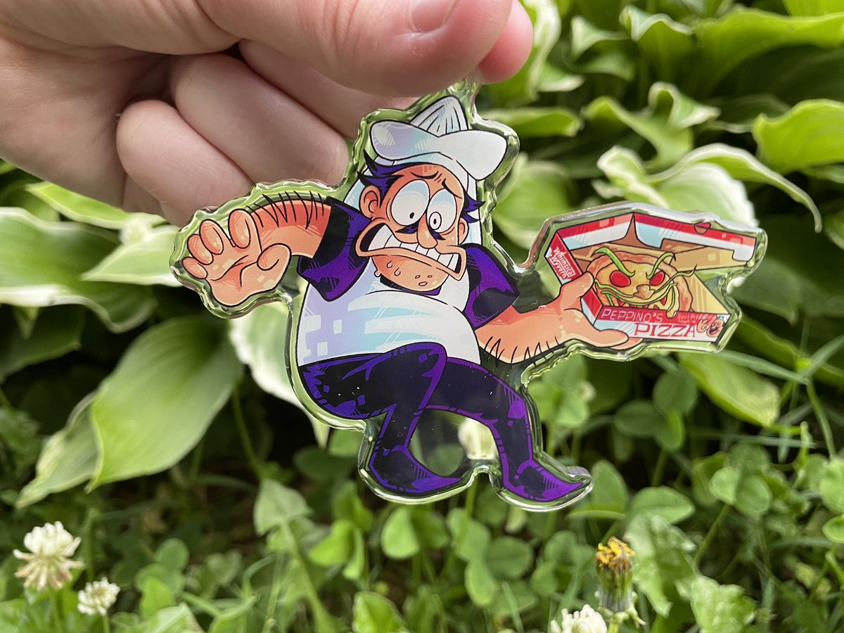 I’ve decided to do a Peppino keychain restock due to the interest expressed both on here and on my Tumblr. They are currently in production and I will give another update when they are added to the store :)  #pizzatower