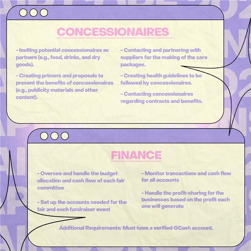 SCAAOfficial's tweet photo. Had a FAIRy 🧚🏻‍♀️ DREAMy☁️ experience in the Fields of Alora? Now it’s YOUR turn! Han(an)da 🏡 na ba kayo SY ‘23-‘24?
 
Swipe from 👉RIGHT to left👈 to see what position is right for you! 
APPLY HERE: https://t.co/21iARauLmo
 
Pubmat by: Charm Chua 
Caption by: Amalia Santos https://t.co/S45KL4afFI