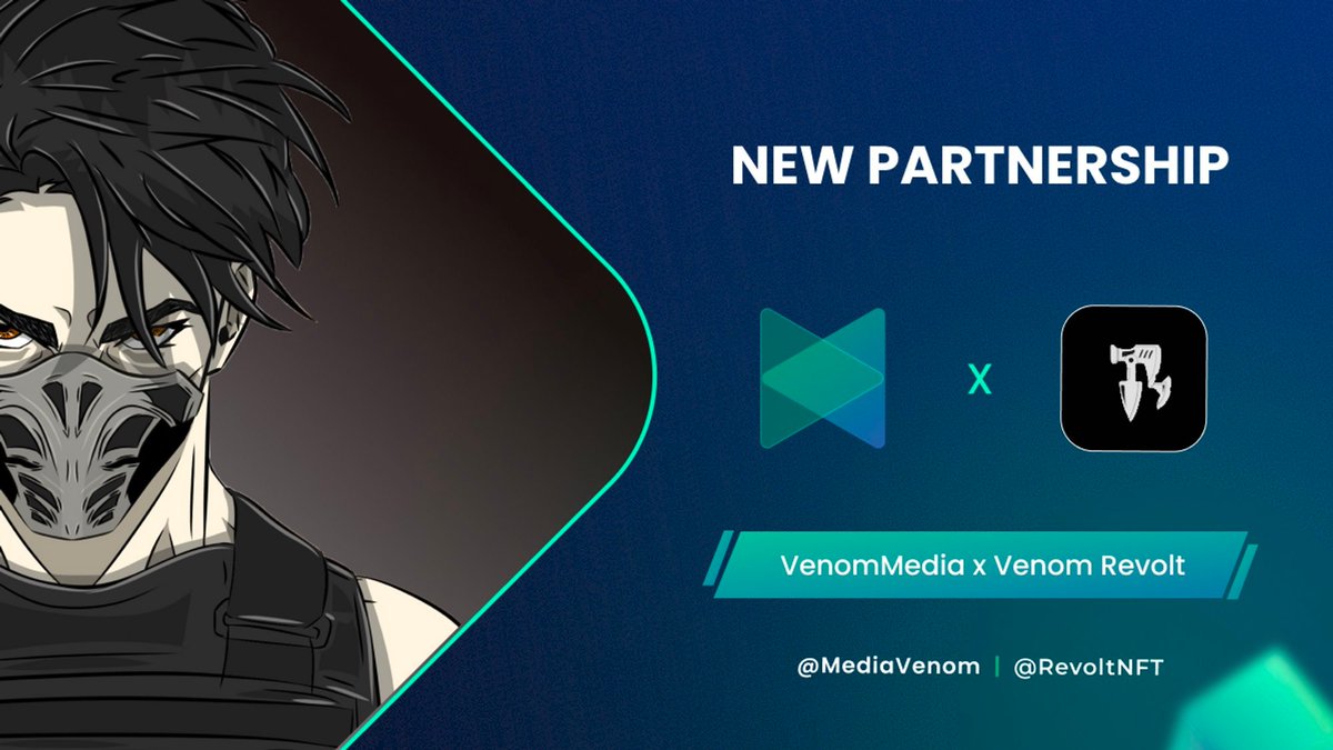 MediaVenom's tweet photo. VenomMedia X Revolt WL giveaway🎁
Revolt has their entire collection already deployed on the #VenomDevnet 🤯
10x WL spots are to be won🏃💨
1️⃣Follow @RevoltNFT & @MediaVenom
2️⃣Like & RT this tweet
3️⃣Tag 3 friends
Winners will be announce after 24 hours⏰ https://t.co/kV9hk7EfwE