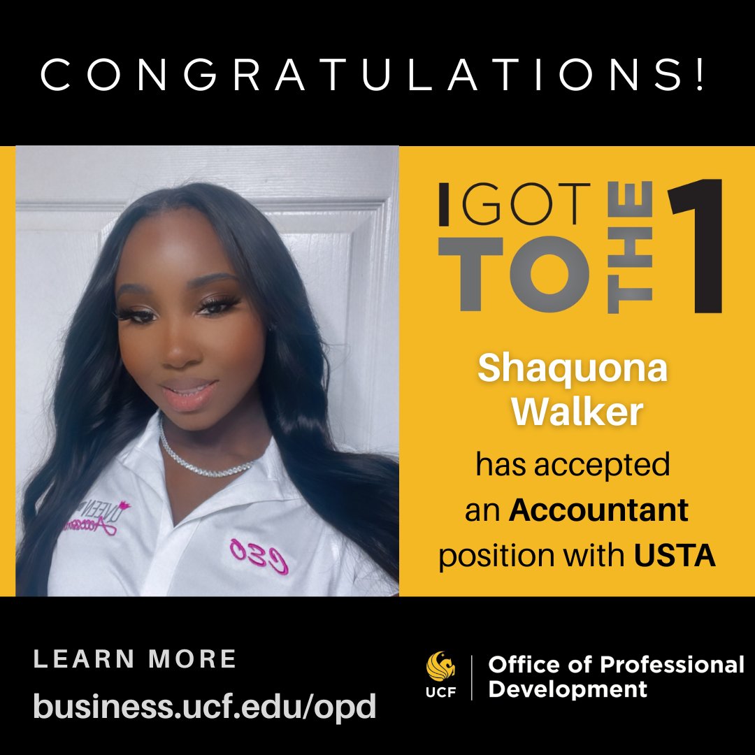 UCFBusiness's tweet photo. Congratulations to our students who #GotToTheOne! #BusinessKnights #ChargeOn https://t.co/YCV2JIZLUe
