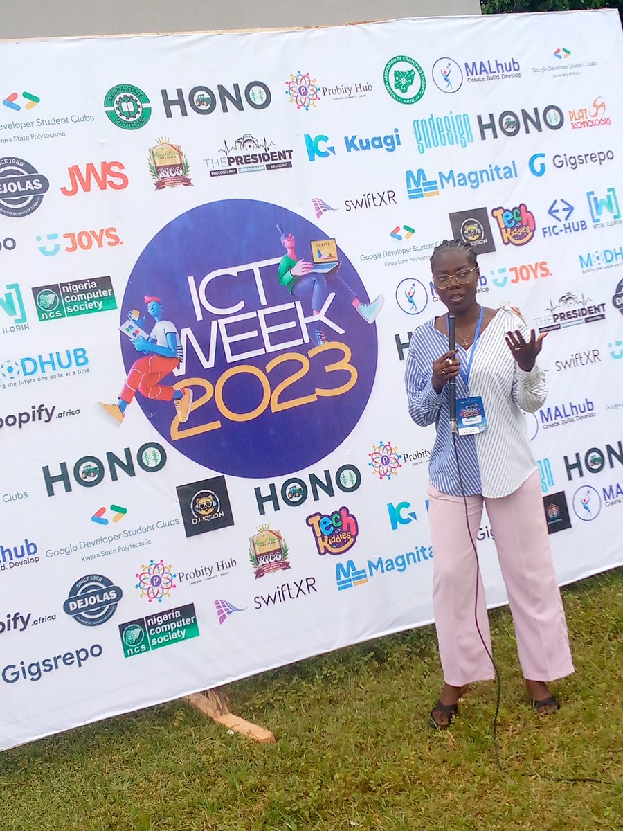 Gdgoc_kp's tweet photo. We're a captivating conversation lined up at the ICT Week Hackathon.

#ictweek2023 #hackathon #GDSCSSA #gdsckp @gdgIlorin #DeveloperStudentClubs @googlestudents @googleafrica https://t.co/3dwNRWJI5o