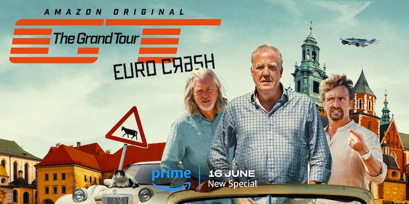 NovedadesPrime's tweet image. 16/06/2023 The Grand Tour presenta … Eurocrash ( 2023) 
#documental #programaTV  Nota FA: 7,7 
tiny.cc/wt28vz