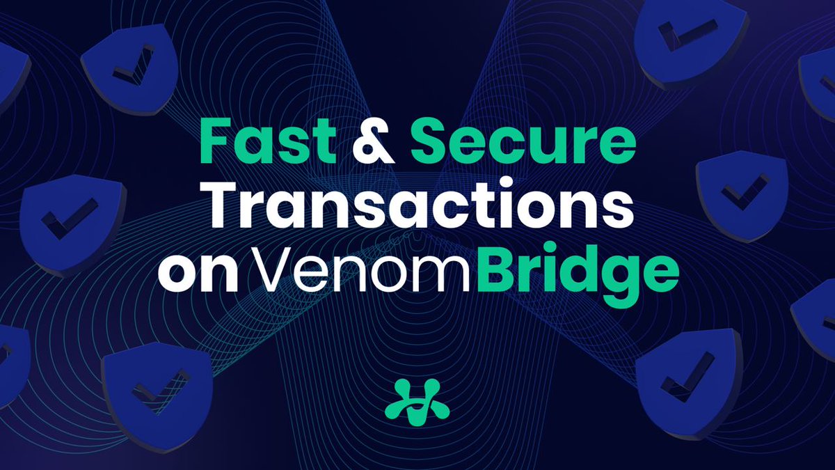 Perks of using #VenomBridge:

1️⃣ Ultra-fast
2️⃣ Low fees
3️⃣ Safe &amp; Secure 
4️⃣ Flexible

Unlock a whole new world of #dApps with just one click. 

Get started here ➡️testnet.venombridge.com/bridge