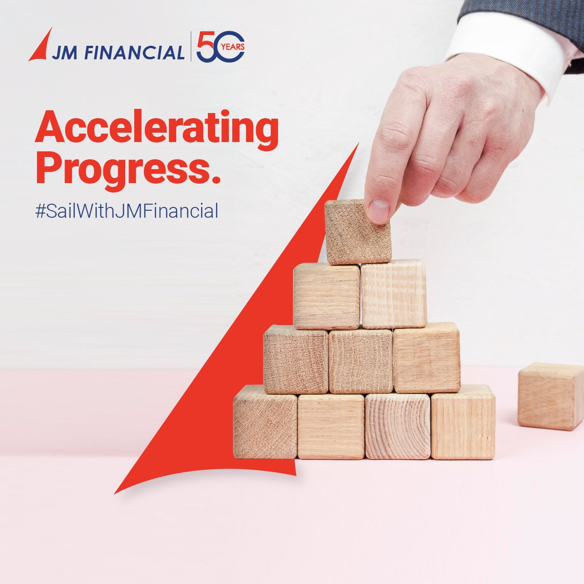 Igniting a revolution of accelerated growth. 

#JMFinancial #50yearsofJMFinancial #SailWithJMFinancial