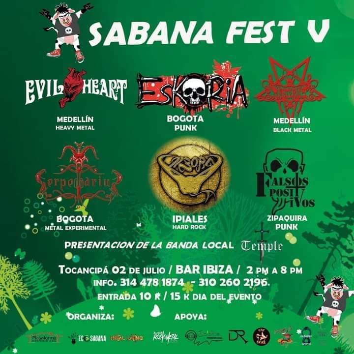 evil_heartco's tweet photo. Evil Heart estará este 1  de Julio en el Metal Latino Fest V y el 2 de Julio en el Sabana Fest.
En estos festivales tocaremos canciones de nuestra mas reciente producción Wicked Man. 
Por acá les dejamos una muestra de lo que sonara en estas dos grandes noches. 
💀☠️👿👿🤘🤘 https://t.co/zHi9HCNi47