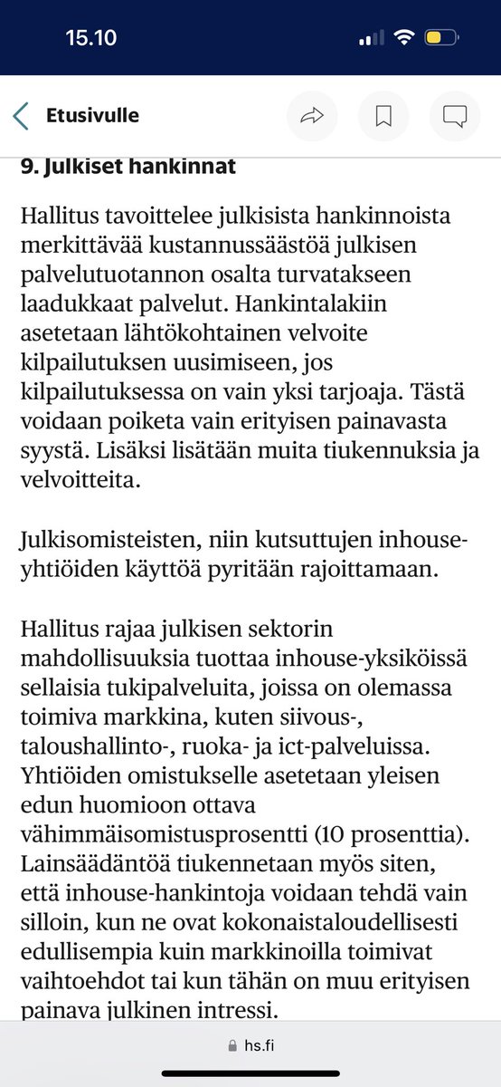 Kirsi_MariaH's tweet photo. Aika uskomatonta @SuomenAkatemia #comp_eff_pp #tutkimus vaikuttavuutta.
Hesarin mukaan #hallitusohjelma’an on tulossa useita meidän @Kirsi_MariaH @JanneTukiainen ja @JussiPyykkonen esittämiä #julkisethankinnat #hankintalaki kirjauksia
@hsfi @ulapland
https://t.co/7INPsFPEYe https://t.co/3lluhKGAJq