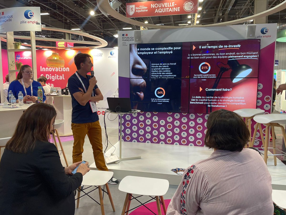 [Les Talk #AvecPôleEmploi 🗣️] Pitch de la solution Oraviz : "Le coût du désengagement représente 34 % de la masse salariale" 🎙️ Maxence Laurent

Des solutions telles que Oraviz permettent une #transformation connectée à votre stratégie business 💡

#VivaTech
