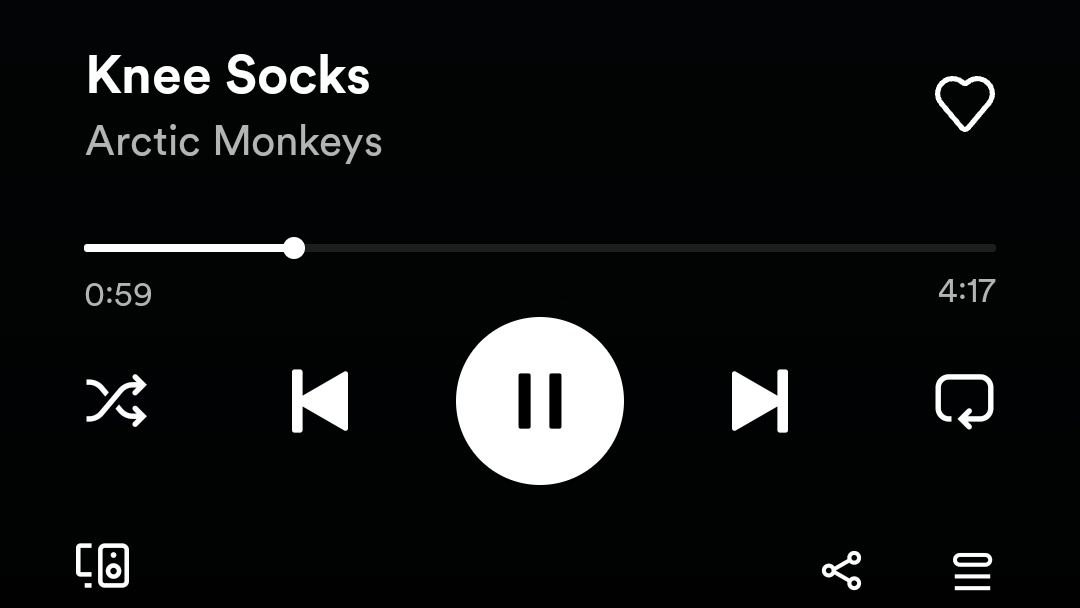 my favorite songs of all time that start with K. 

reply for a letter.