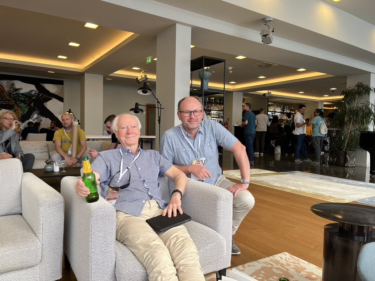 Where better to meet up <a href="/sedimentology/">International Association of Sedimentologists IAS</a> @IAS_Dubrovnik and celebrate the publication of our new book 🤩😀<a href="/DurUniEarthSci/">Durham Earth Science</a> <a href="/UoBEarthScience/">University of Bristol Earth Sciences</a>