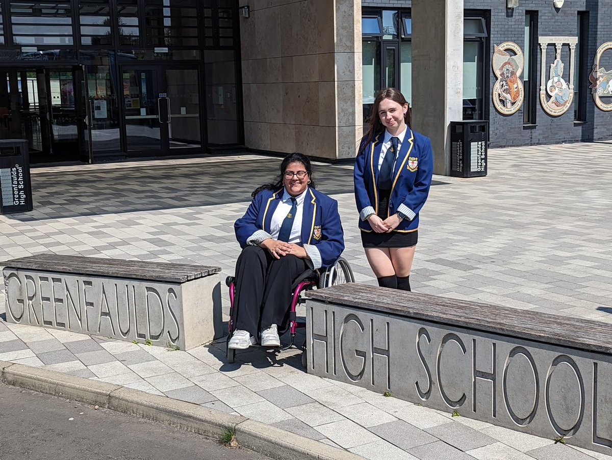 Delighted to announce our School Captains for Session 23/24 - Grace and Shafa.