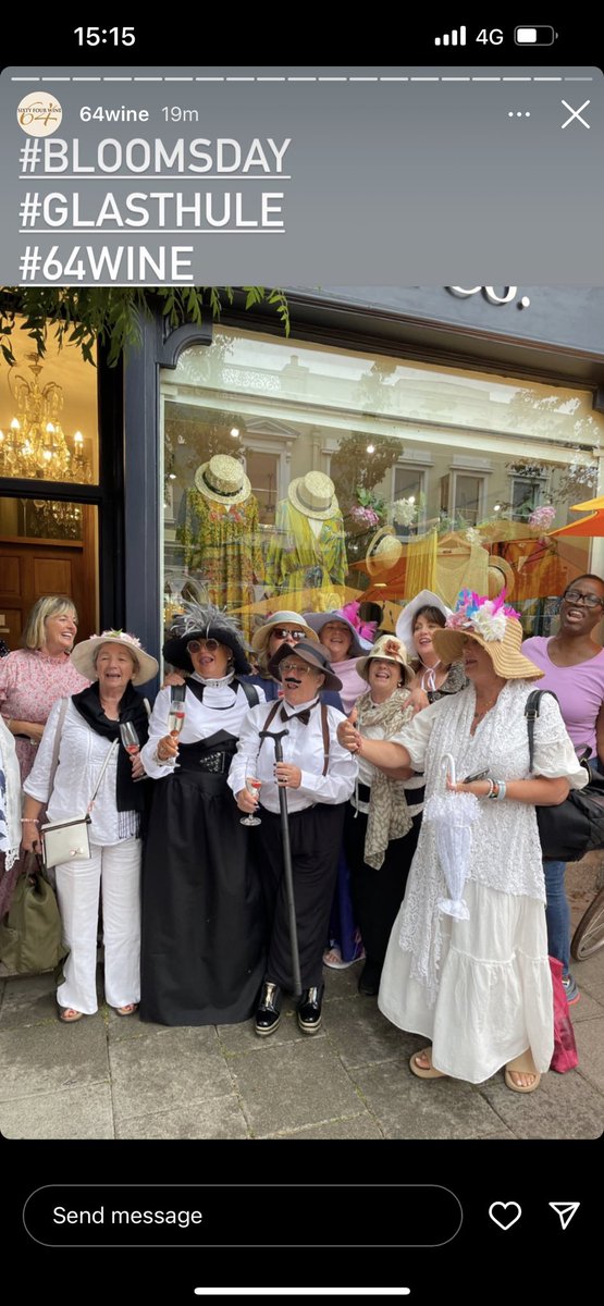 64_Wine's tweet image. Wonderful #Bloomsday #glasthule #64winecares