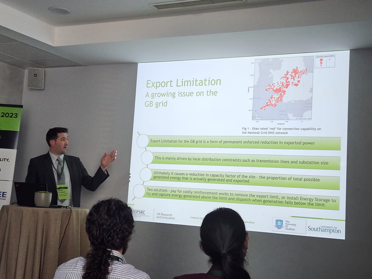 Andrew Hutchinson (@a_hutchinson_1) on Twitter photo Presented <a href="/CPE_PowerEng_23/">IEEE CPE-POWERENG 2023</a> this week, discussing our work on Export Limitation for #windgeneration in GB. Compared #flywheels and #batteries with some interesting results!
#energystorage #Tallinn <a href="/ieee_ies/">IEEE Industrial Electronics Society (IES)</a> Presented <a href="/CPE_PowerEng_23/">IEEE CPE-POWERENG 2023</a> this week, discussing our work on Export Limitation for #windgeneration in GB. Compared #flywheels and #batteries with some interesting results!
#energystorage #Tallinn <a href="/ieee_ies/">IEEE Industrial Electronics Society (IES)</a>