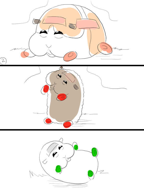 モルカー漫画描きました。天気が良くて昼寝することばかり考えてます。主に仕事中。