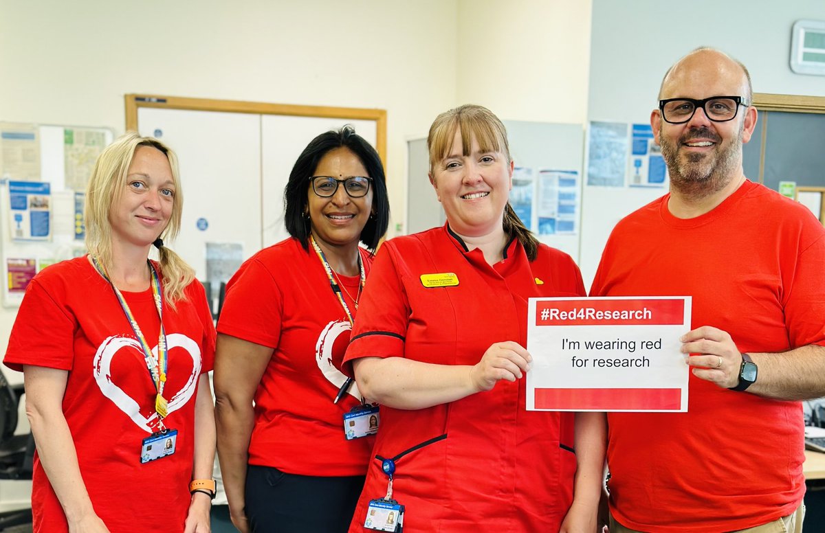 Steve Hams RN (@sphams) on Twitter photo I am proud to be wearing #Red4Research - celebrating the incredible contribution of research to patient care here <a href="/NorthBristolNHS/">North Bristol NHS Trust</a> last year over 12,000 patients participated in research, the third highest in participating organisations!
I’m also VERY proud of the nursing I am proud to be wearing #Red4Research - celebrating the incredible contribution of research to patient care here <a href="/NorthBristolNHS/">North Bristol NHS Trust</a> last year over 12,000 patients participated in research, the third highest in participating organisations!
I’m also VERY proud of the nursing