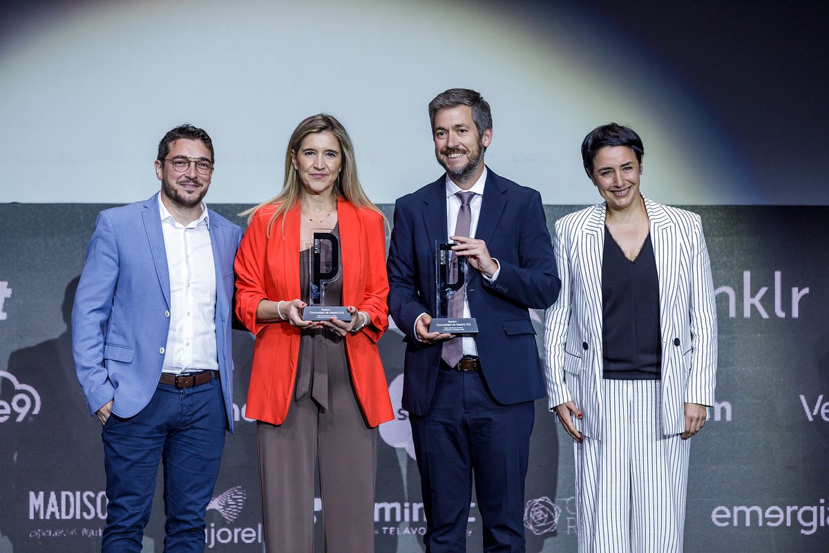 ILUNION's tweet image. 🏅☎️ ILUNION Contact Center BPO gran triunfador en los #PlatinumAwards23. 

🏆 'Mejor Servicio de Atención al Ciudadano 2023', por el servicio @012CMadrid de Atención al Ciudadano. 
🏆 'Mejor Proyecto Employee Experience de 2023'. 

 ¡Enhorabuena! ➡️ bit.ly/3XcOJP9