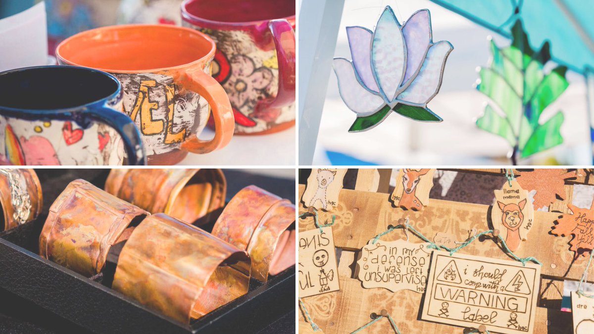 We are looking for a variety of vendors that create work with glass, clay, metal or wood for the All Hands Art Festival in October. the567center.org/all-hands-art-…