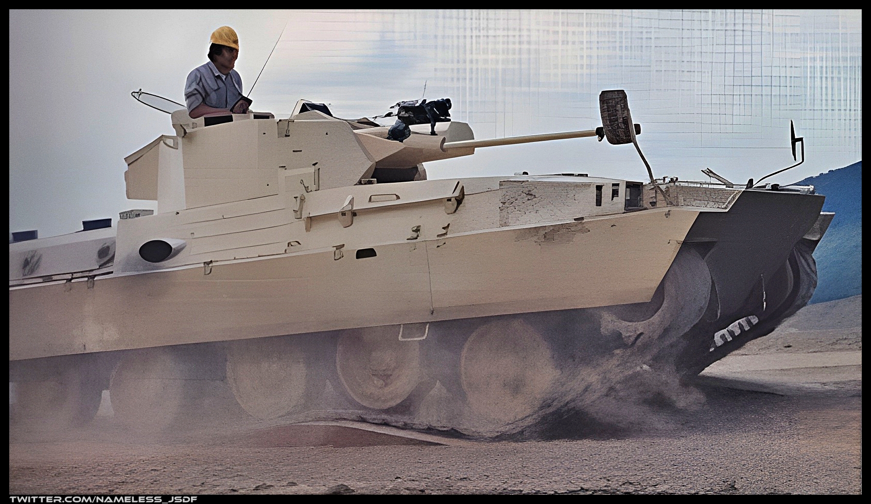 陸上自衛隊桂駐屯地 桜と戦車 桂さくら並木公開 | 京都もよう