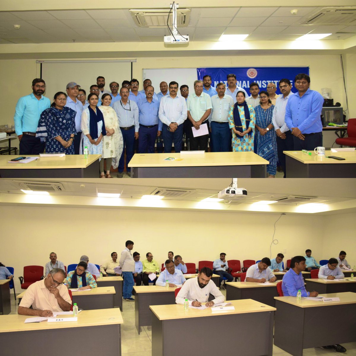 CCLRanchi's tweet photo. A quiz competition on the topic "HR &amp; Know Your Company" was held at CCL Hq, Ranchi. 
Participants from operational areas and CCL Hq competed in the same. Ms Kavita Gupta Ch Mgr (P) won the first prize.
Sri H.N.Mishra, Dir(Pers) felicitated the winners and congratulated them. https://t.co/K02klopPXO