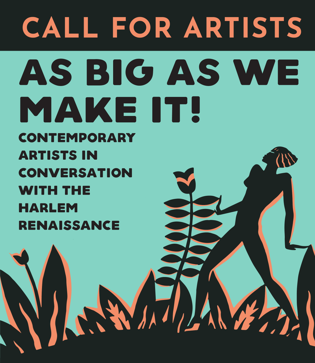 RareUVA's tweet photo. We are excited to announce a call for artists to submit proposals for large-scale artwork to be created in conversation with poems highlighted in a forthcoming exhibition, "Their World as Big as They Made It: Looking Back at the Harlem Renaissance!"

https://t.co/KPjgSHHLVY https://t.co/mkyNlcK8Eh