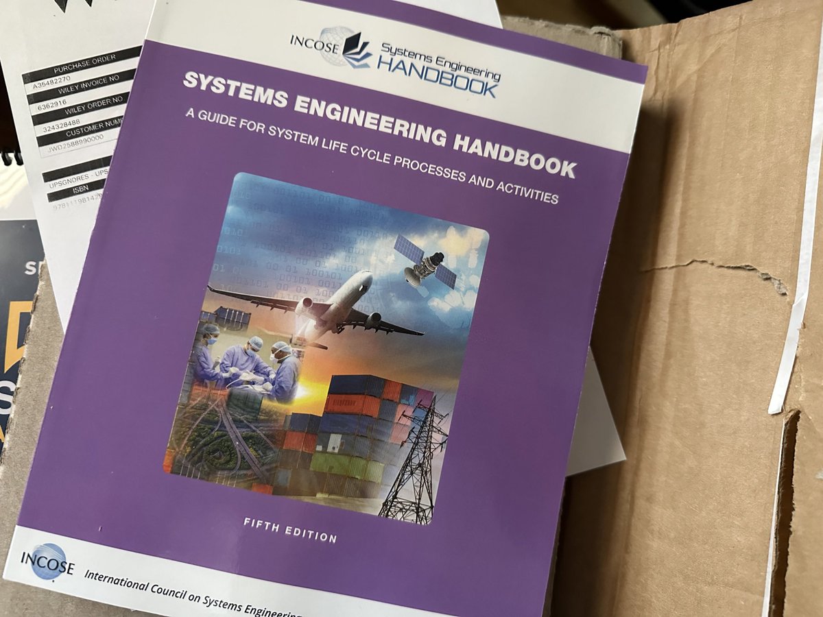 The new @incose_org handbook’s here! Wheee!