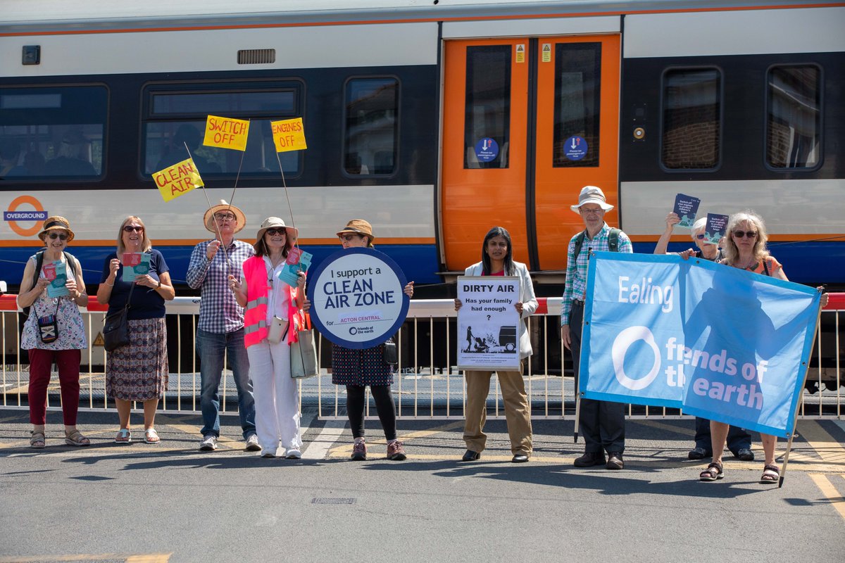 You can control pollution! Just switch off your engine when you stop. That's the message that <a href="/EalingFOE/">FOE Ealing</a>, Churchfield Community Association, Friends of Friars Gardens <a href="/FriarsGardensW3/">Friars Gardens W3</a>  and MP <a href="/RupaHuq/">Rupa Huq MP</a> brought to drivers at Acton Central. Read more here bit.ly/43JVBWz