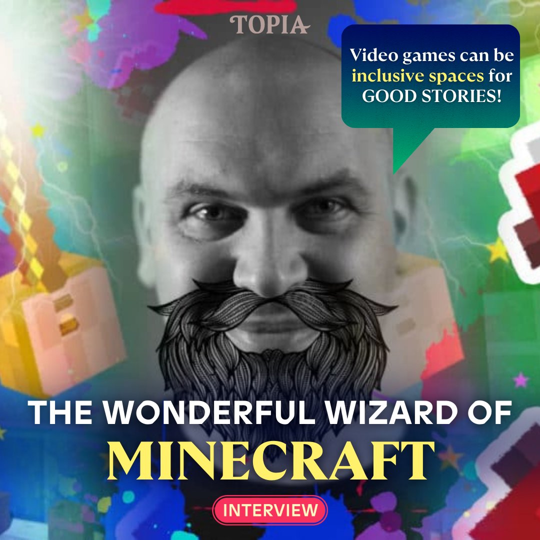Award-winning artist @thecommonpeople (aka Wizard Keen) has produced some of the world’s most innovative <a href="/Minecraft/">Minecraft</a>  projects. @LisaGoldapple chatted to the digital noodler about helping to solve society’s challenges one block at a time. 🧱

Interview ► worldoftopia.com/minecraft-adam…