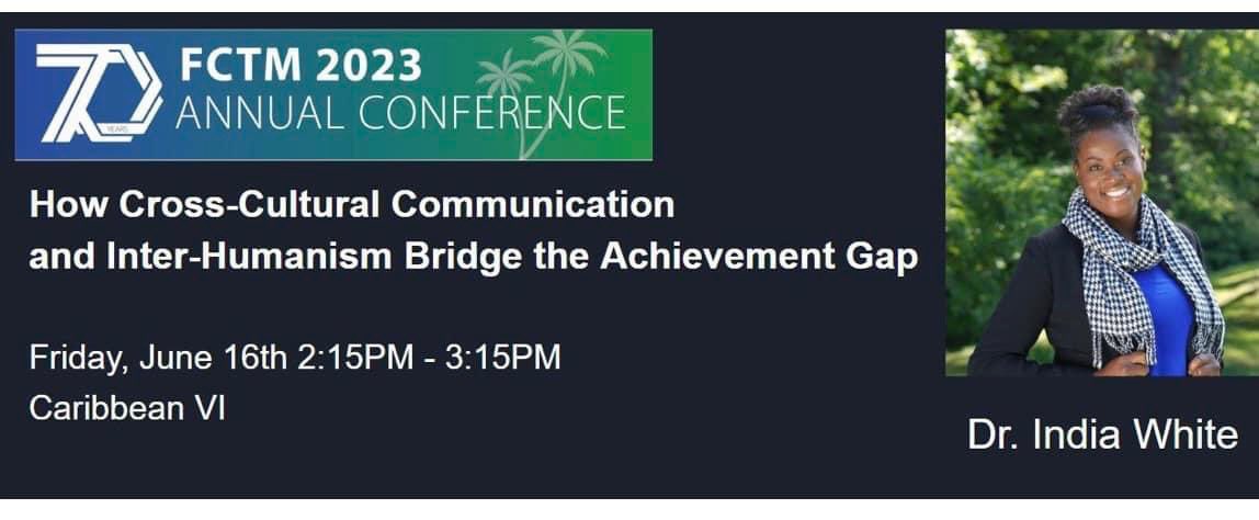 Indispeaknteach's tweet photo. ✅To you AMAZING @FCTMath leaders: I invite everyone to join my Featured session today at 2:15pm! You don’t want to miss this! Bring your friends and let’s do this together!✅ #drindiawhite #fctm2023 #bigideasmath #exploreinside #nationalgeographic #math #culture #connection https://t.co/IgzzkLW4VW