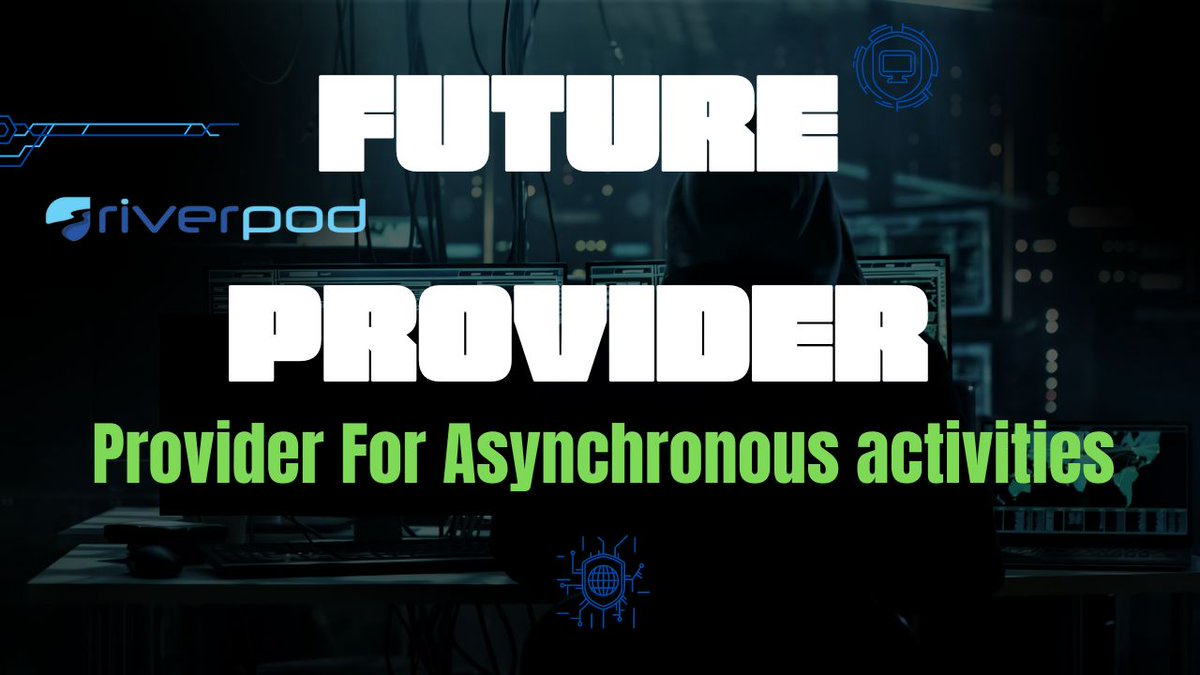 IsheunesuTembo's tweet image. New Video onFlutter Riverpod Future Provider
youtu.be/U320xR3Fjaw
#flutter #riverpod #flutterstatemanagement