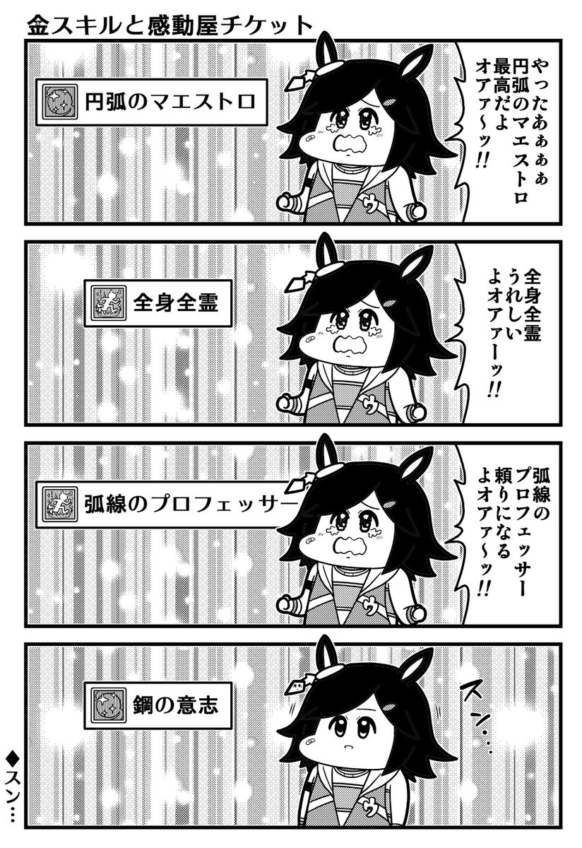 ウマ娘初期の鋼の意志