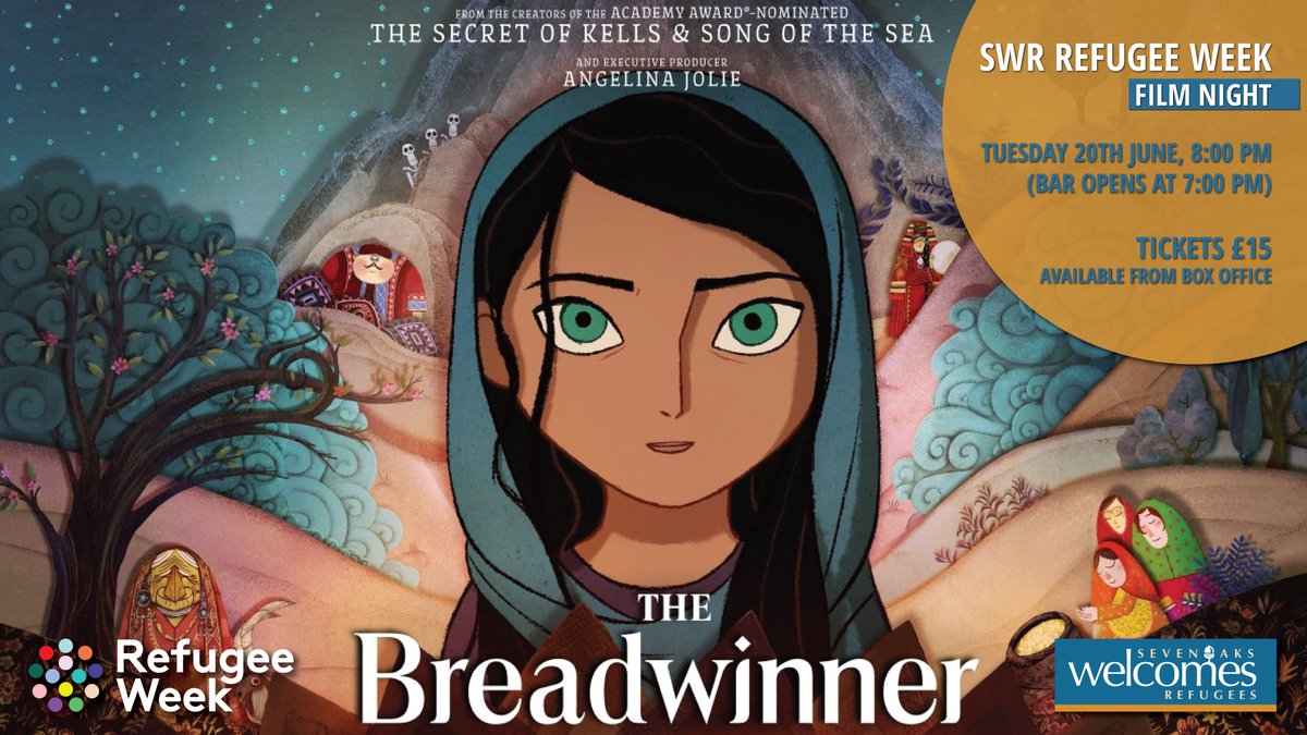 Sevenoaks Events (@7oaksevents) on Twitter photo To tie in with #RefugeeWeek the <a href="/StagSevenoaks/">The Stag Sevenoaks</a> will be hosting a special screening of 'The Breadwinner' 📽️
The evening, organised by Sevenoaks Welcomes Refugees will be held on: 20th June.
Join us in supporting this brilliant charity! 🧡
stagsevenoaks.co.uk/film/the-bread… To tie in with #RefugeeWeek the <a href="/StagSevenoaks/">The Stag Sevenoaks</a> will be hosting a special screening of 'The Breadwinner' 📽️
The evening, organised by Sevenoaks Welcomes Refugees will be held on: 20th June.
Join us in supporting this brilliant charity! 🧡
stagsevenoaks.co.uk/film/the-bread…