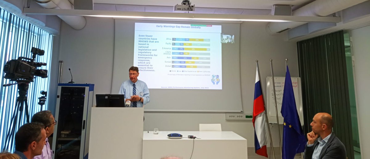 DHMZ_HR's tweet image. Suša je vremenski ekstrem koji će u Europi  biti sve češći, posebno u njezinom juźnom dijelu. 
Kako se što bolje  pripremiti bila je jučer glavna tema u #ARSO 🇸🇮 na @WMO radionici i sastanku @Clim4Cast  projektnih partnera @DHMZ_HR 🇭🇷 i #ARSO🇸🇮
#suša #drought