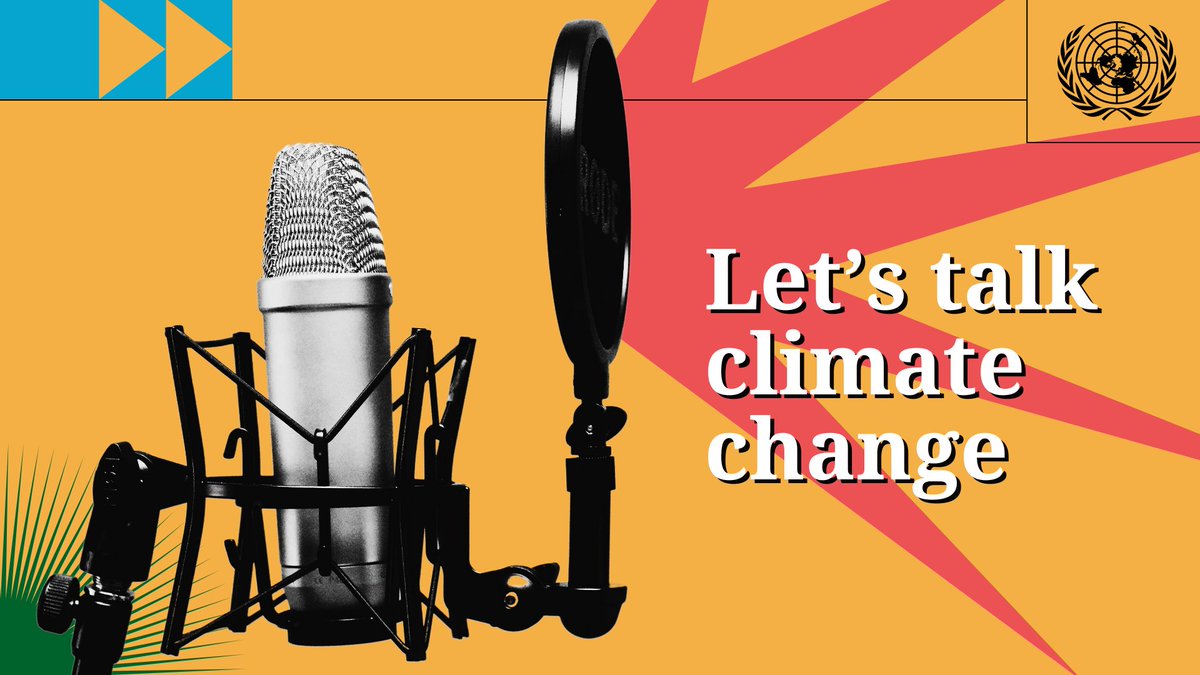 Everyone can play a part in confronting the climate crisis.

If you are communicating 📹 📸 📰 🎧on climate change, follow one of the tips to make it a valuable, effective and reliable piece of content: un.org/en/climatechan…