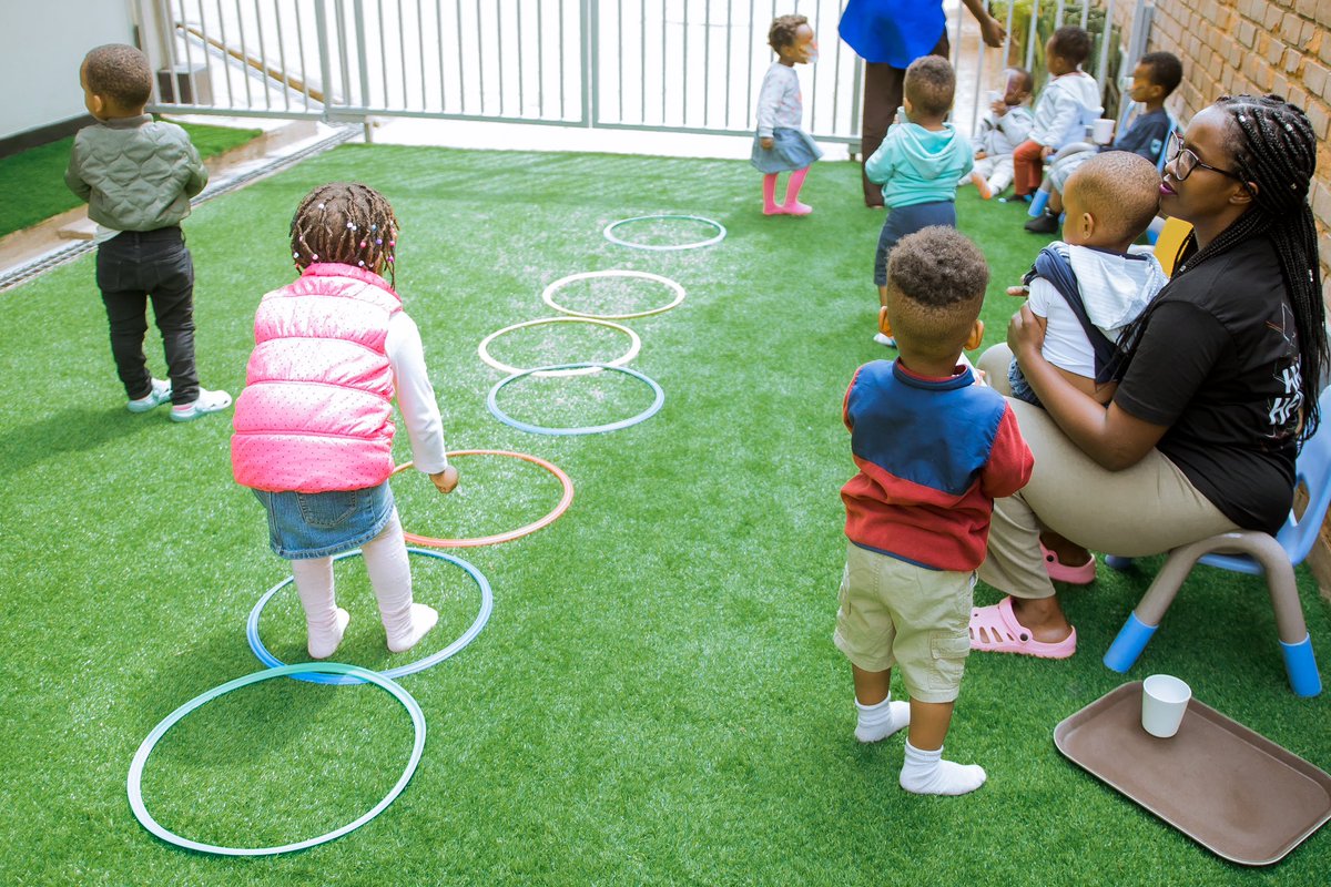 Women_FinanceRW's tweet photo. “A Happy parent is a Productive Parent.” 
The Early Childhood Development (ECD)Center has and still is having a positive impact on both the parents and their toddlers.Fathers are now more involved in their children’s lives and can work knowing their little ones are taken care of. https://t.co/2PXioJtM9h