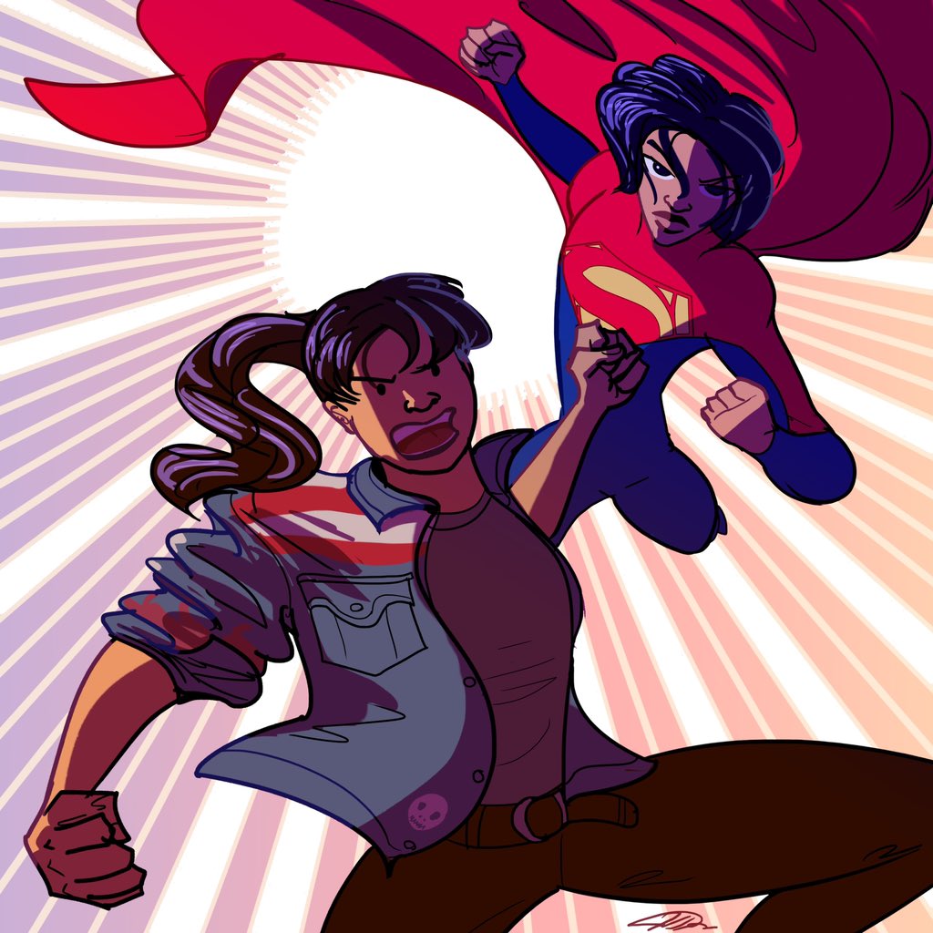 POV: You’re about to get fucked up!

This week I learned that Xochitl Gomez (America Chavez) and Sasha Calle (Supergirl) are good friends, so now I would very much like to see their characters get into some cross-dimensional hijinks. 

#supergirl #theflash #americachavez #marvel