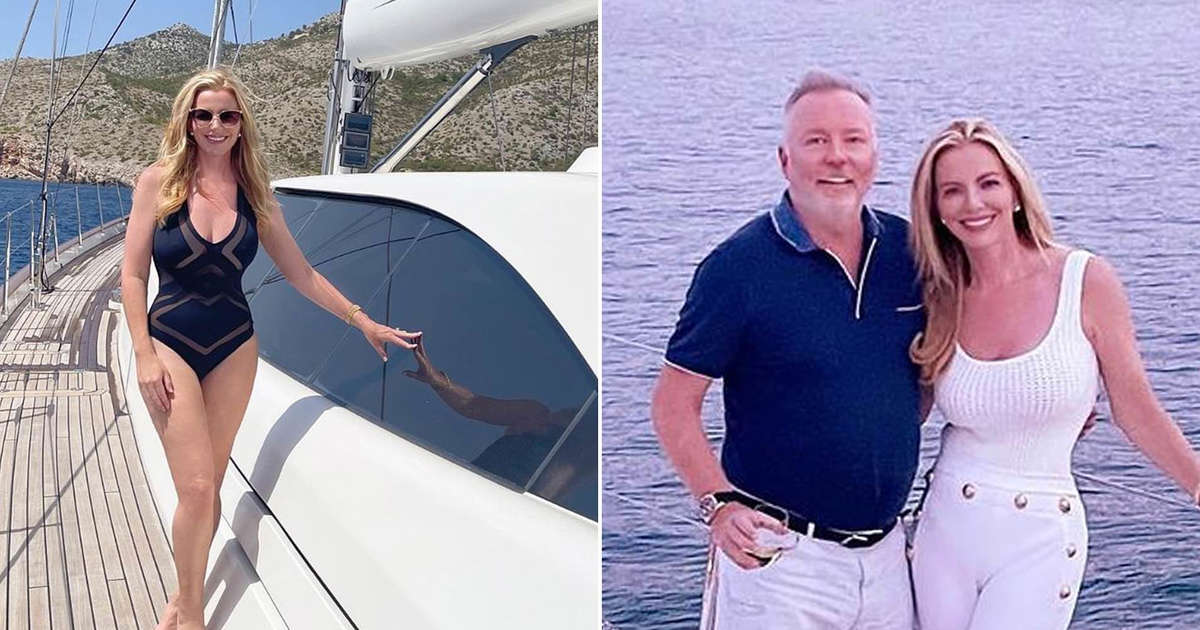 Breaking News: Michelle Mone & her husband have got whiff of the £1.6 Billion contract for boats... Her yacht is hastily having a refit to house up to 300 people! 😉