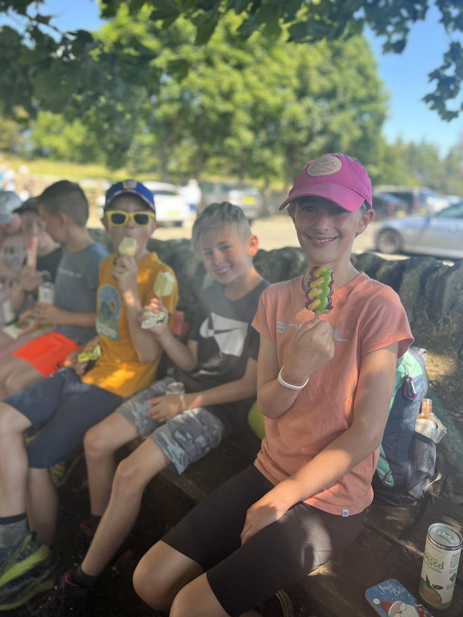 Walk completed- celebratory ice cream 🍦